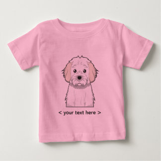 Cavachon Cartoon Personalized Baby T-Shirt