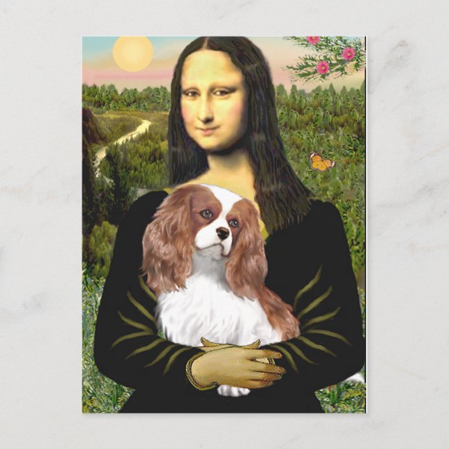 Cavalier 2 (Bl) - Mona Lisa Postcard (Front)