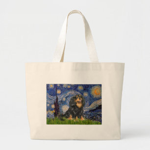 Cavalier (BT) - Starry Night Large Tote Bag