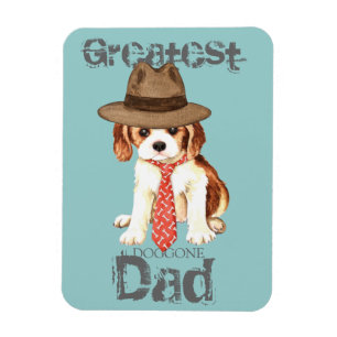 Cavalier Dad Magnet