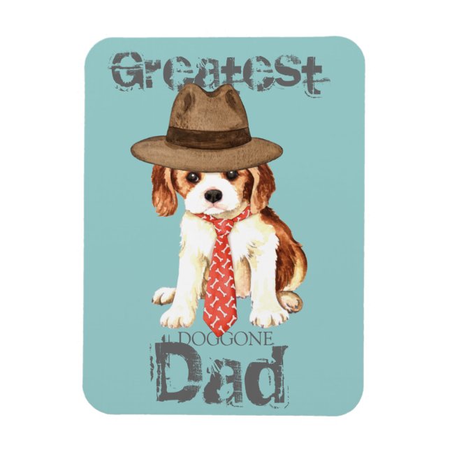 Cavalier Dad Magnet (Vertical)