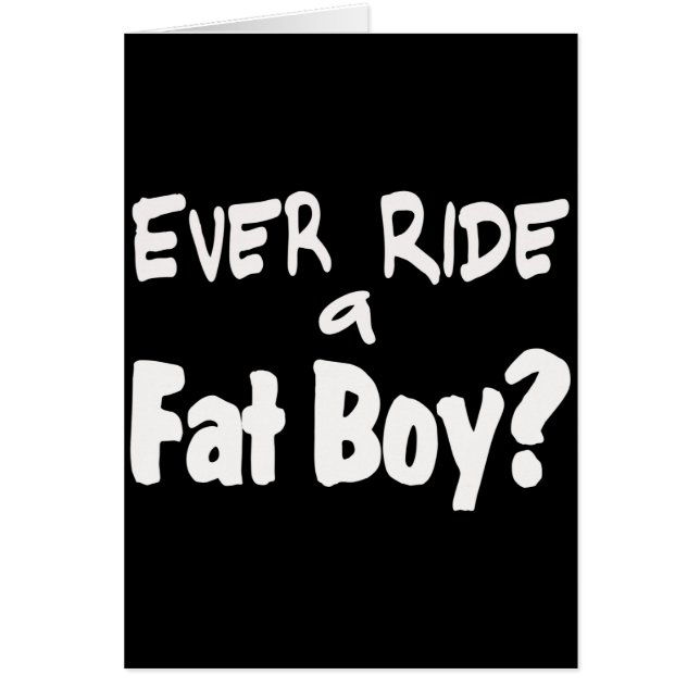Cavalier Fat Boy (Devant)