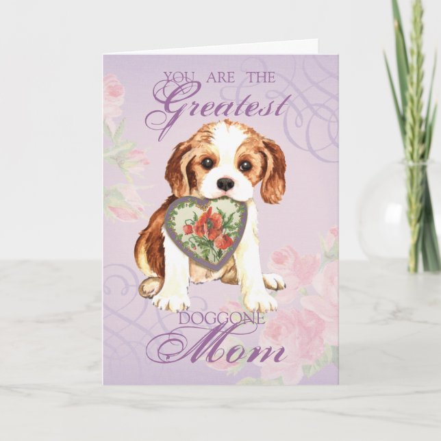 Cavalier Heart Mom Card (Front)
