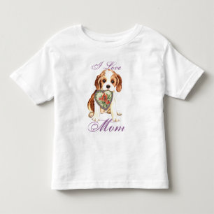 Cavalier Heart Mom Toddler T-shirt