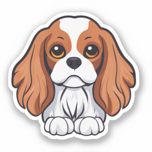 Cavalier king charles illustrated (Front)