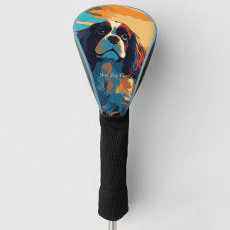 Cavalier King Charles Spaniel 002 - Bruno Pokopen Golf Head Cover
