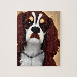 cavalier king charles spaniel AI1 Jigsaw Puzzle