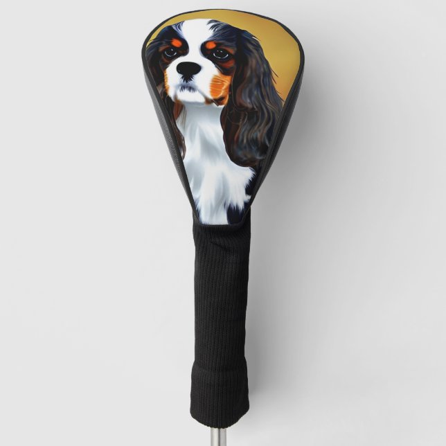 cavalier king charles spaniel AI2 Golf Head Cover (Front)