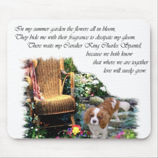Cavalier King Charles Spaniel Art Mouse Pad