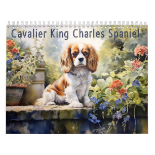 Cavalier King Charles Spaniel Calendar , any year