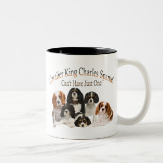 Cavalier King Charles Spaniel Can't Have Just One Two-Tone Coffee Mug