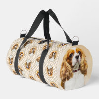 Cavalier King Charles Spaniel Cav Dog Art Painting
