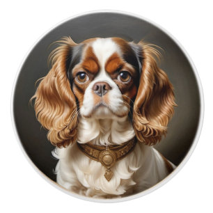 Cavalier King Charles Spaniel Ceramic Knob