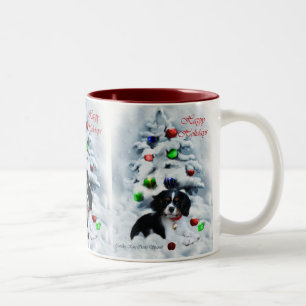 Cavalier King Charles Spaniel  Christmas Gifts Two-Tone Coffee Mug