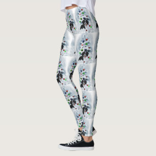 Cavalier King Charles Spaniel Christmas Leggings