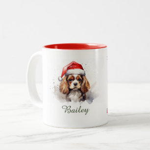 Cavalier King Charles Spaniel Christmas Mug