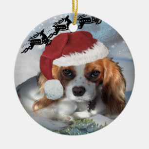Cavalier King Charles Spaniel Christmas Ornament