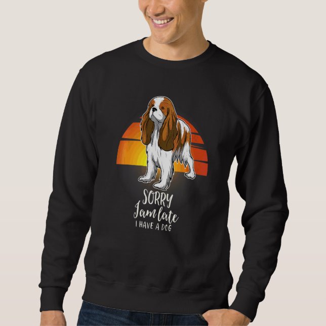 Cavalier King Charles Spaniel Ckcs Vintage Sweatshirt (Front)
