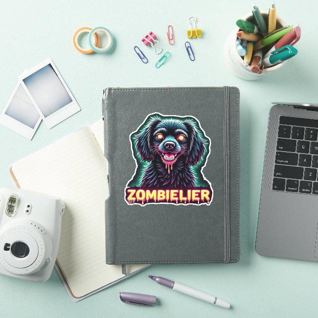 Cavalier King Charles Spaniel CKCS Zombie Dog Hall (iPad Cover)