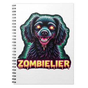 Cavalier King Charles Spaniel CKCS Zombie Dog Hall Notebook