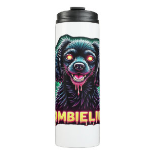 Cavalier King Charles Spaniel CKCS Zombie Dog Hall Thermal Tumbler