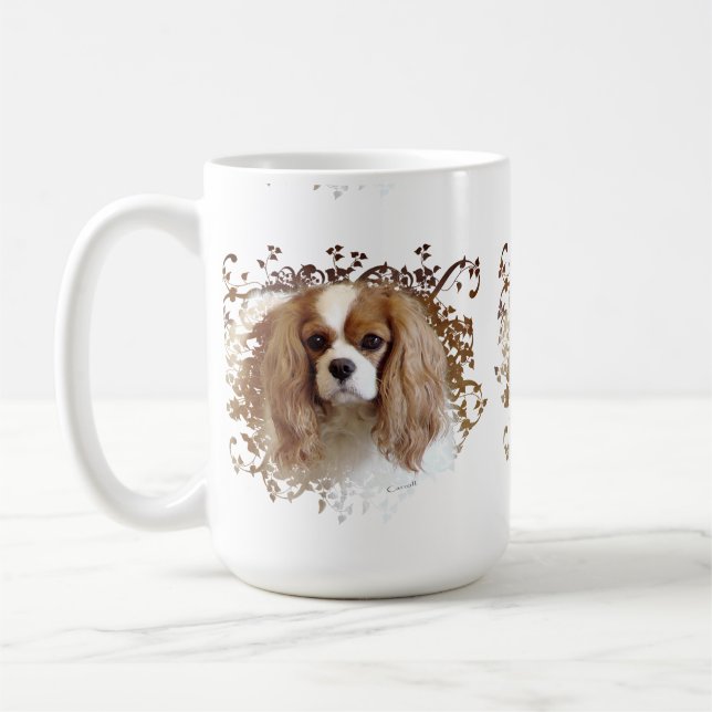 Cavalier King Charles Spaniel Coffee Mug (Left)