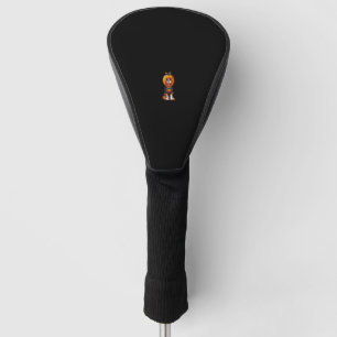 Cavalier King Charles Spaniel Cosplay Pumpkin Hall Golf Head Cover
