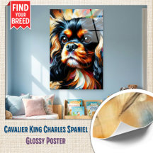Cavalier King Charles Spaniel Dog Acrylic Print