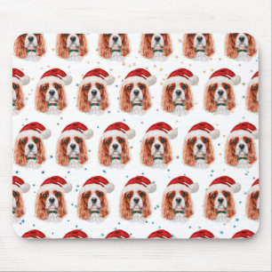 Cavalier King Charles Spaniel Dog Breed Christmas Mouse Pad
