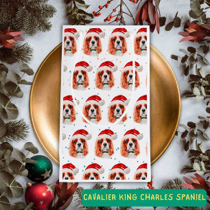 Cavalier King Charles Spaniel Dog Breed Christmas Small Gift Bag