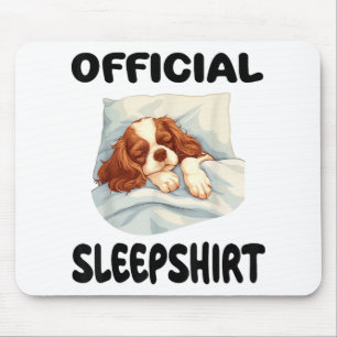 Cavalier King Charles Spaniel Dog Official Sleepsh Mouse Pad