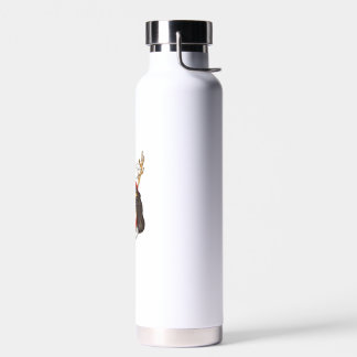 Cavalier King Charles Spaniel Dog Pet Christmas  Water Bottle