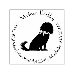 Cavalier King Charles Spaniel Dog Puppy Self-inking Stamp