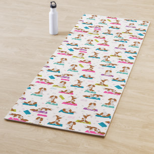 Cavalier King Charles Spaniel dog yoga Mat