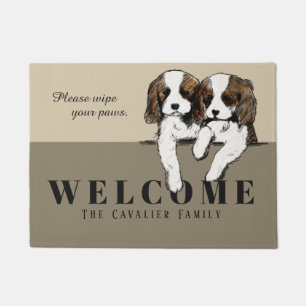 Cavalier King Charles Spaniel Doormat