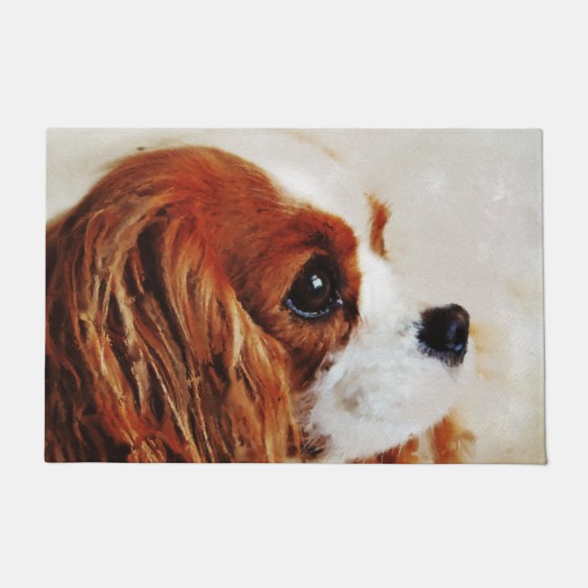 Cavalier King Charles Spaniel Doormat (Front)