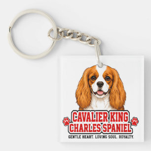 🐾 Cavalier King Charles Spaniel Family Pride 🐾 Keychain
