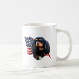 Cavalier King Charles Spaniel Flag Coffee Mug