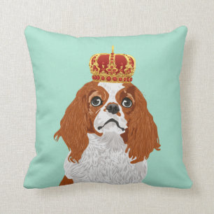 Cavalier King Charles Spaniel for Dog Lovers Throw Pillow