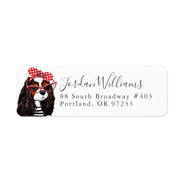 Cavalier King Charles Spaniel From Paris With Love (Front)