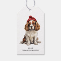 Cavalier King Charles Spaniel Gift Tags