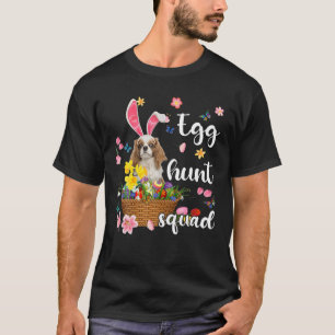 Cavalier King Charles Spaniel Happy Easter Day Egg T-Shirt