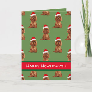 Cavalier King Charles Spaniel Holiday Card