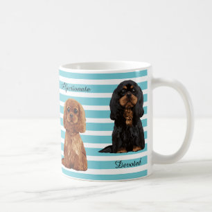 Cavalier King Charles Spaniel Illustrated Mug