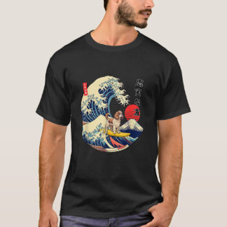 Cavalier King Charles Spaniel Japanese Kanagawa Wa T-Shirt