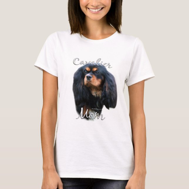 Cavalier King Charles Spaniel Mom 2 T-Shirt (Front)