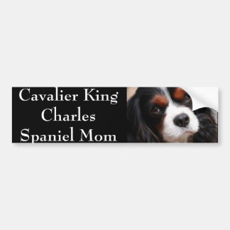 Cavalier King Charles Spaniel Mom Bumper Sticker