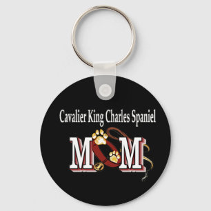 Cavalier King Charles Spaniel Mom Gifts Keychain