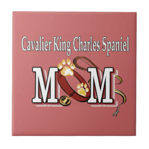 Cavalier King Charles Spaniel Mom Gifts Tile