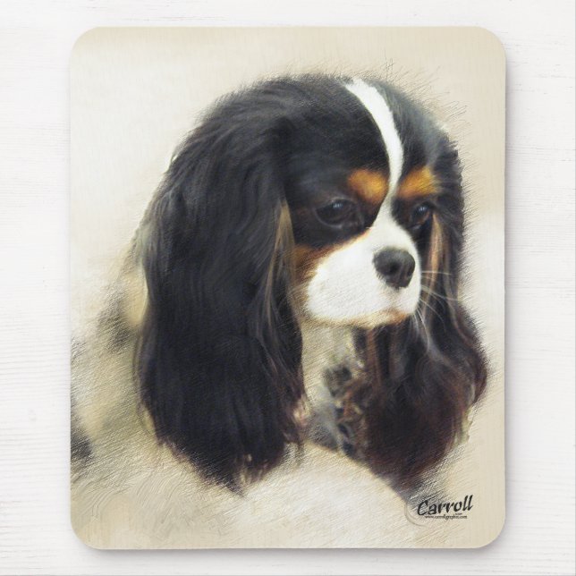 Cavalier King Charles Spaniel Mouse Pad (Front)